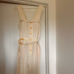 ANTHROPOLOGIE LINEN JUMPER